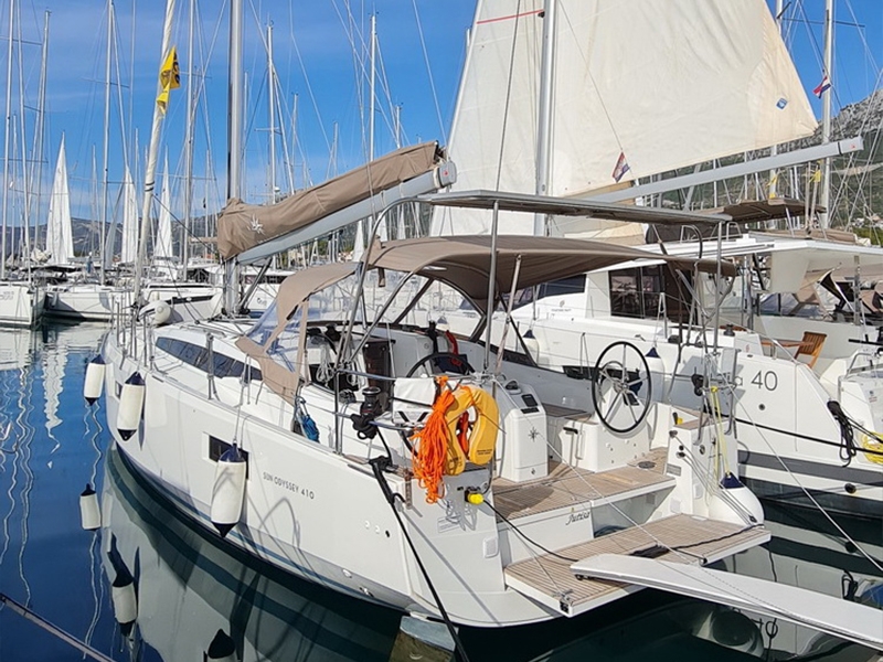 charteryacht sun odyssey 410 jutisa in kroatien von trend travel yachting 5